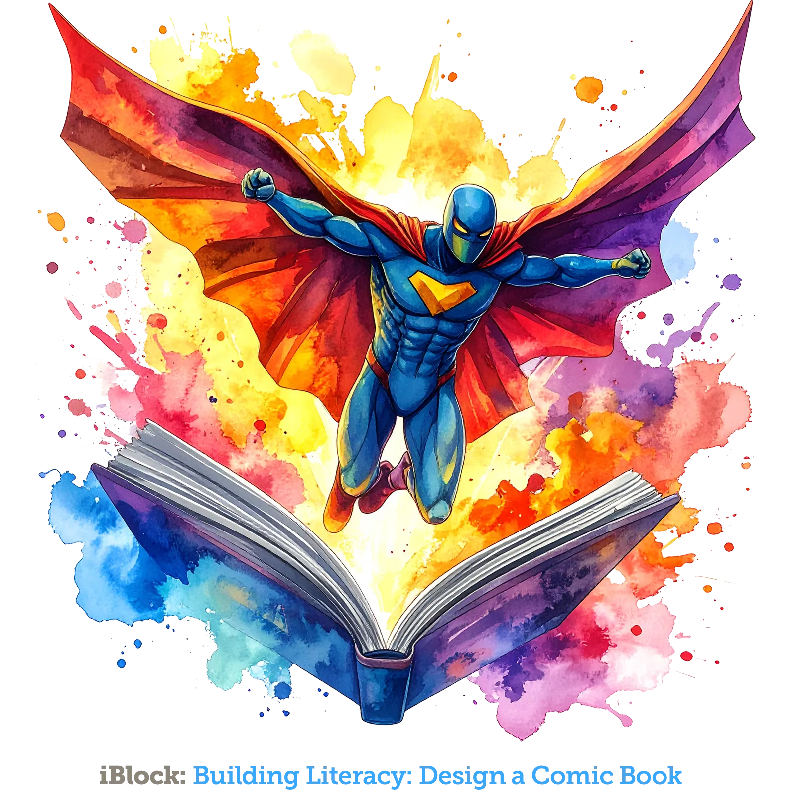 Project-Based Learning iBlock: Building Literacy: Design a Comic Book