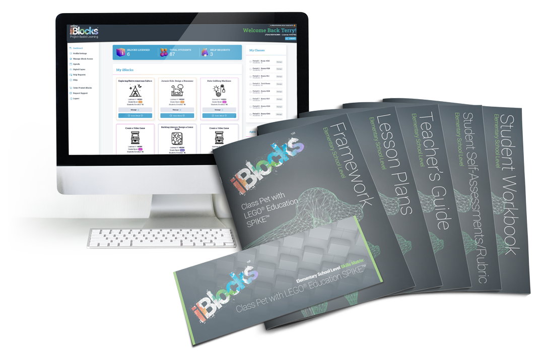 Access our online Project Based Learning platform